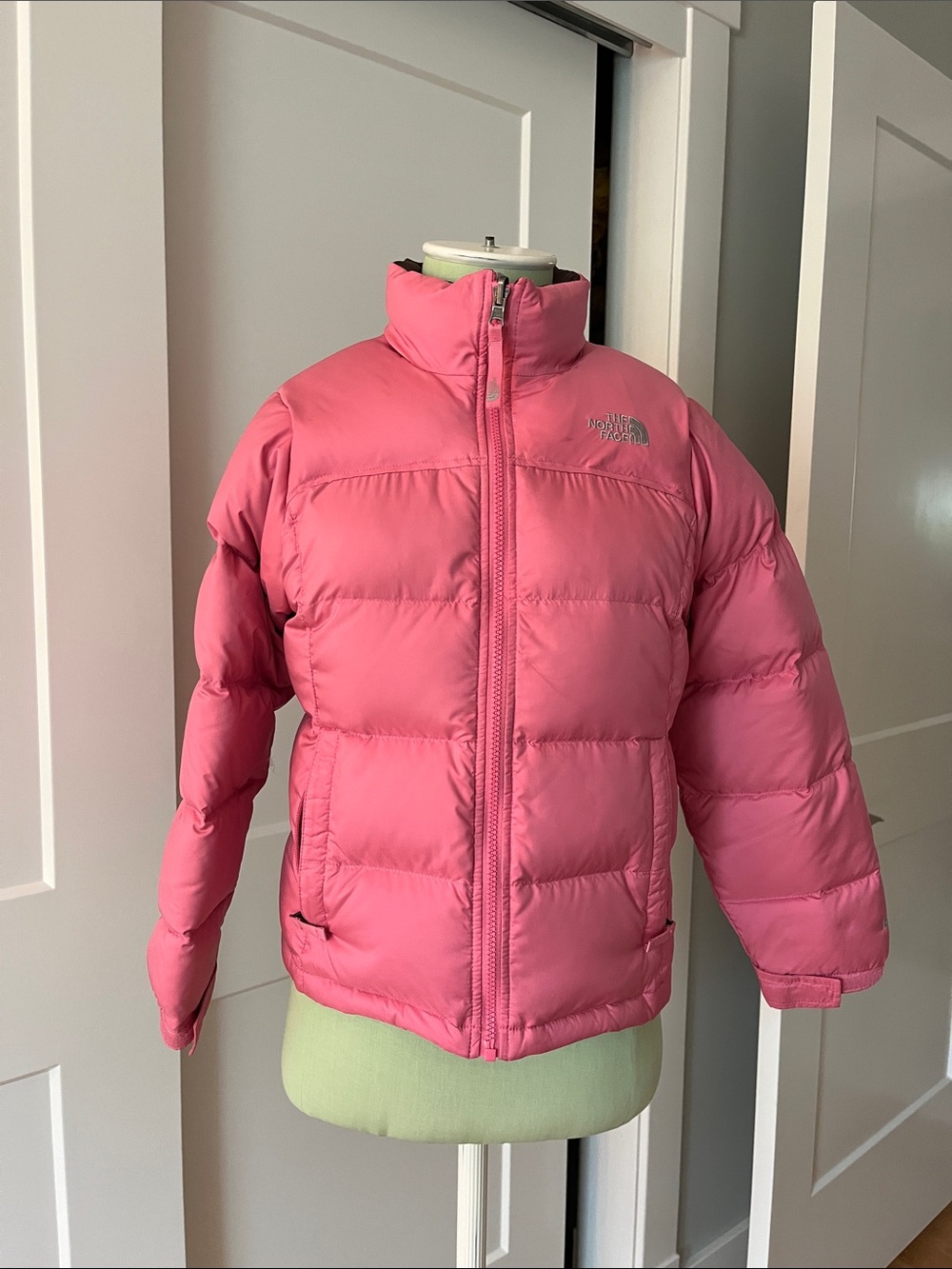 The North Face Girls' Pink Puffer Jacket
